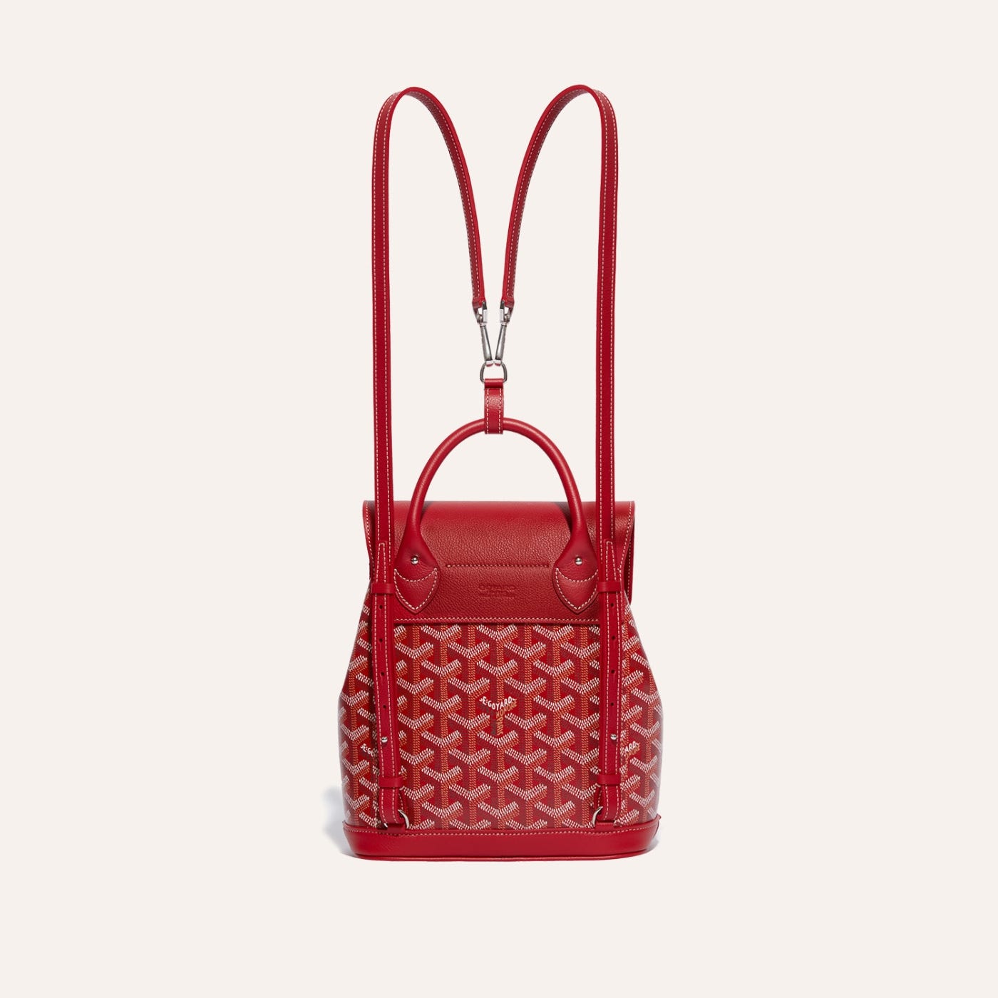 Goyard Alpin Mini Backpack Red - Image 3